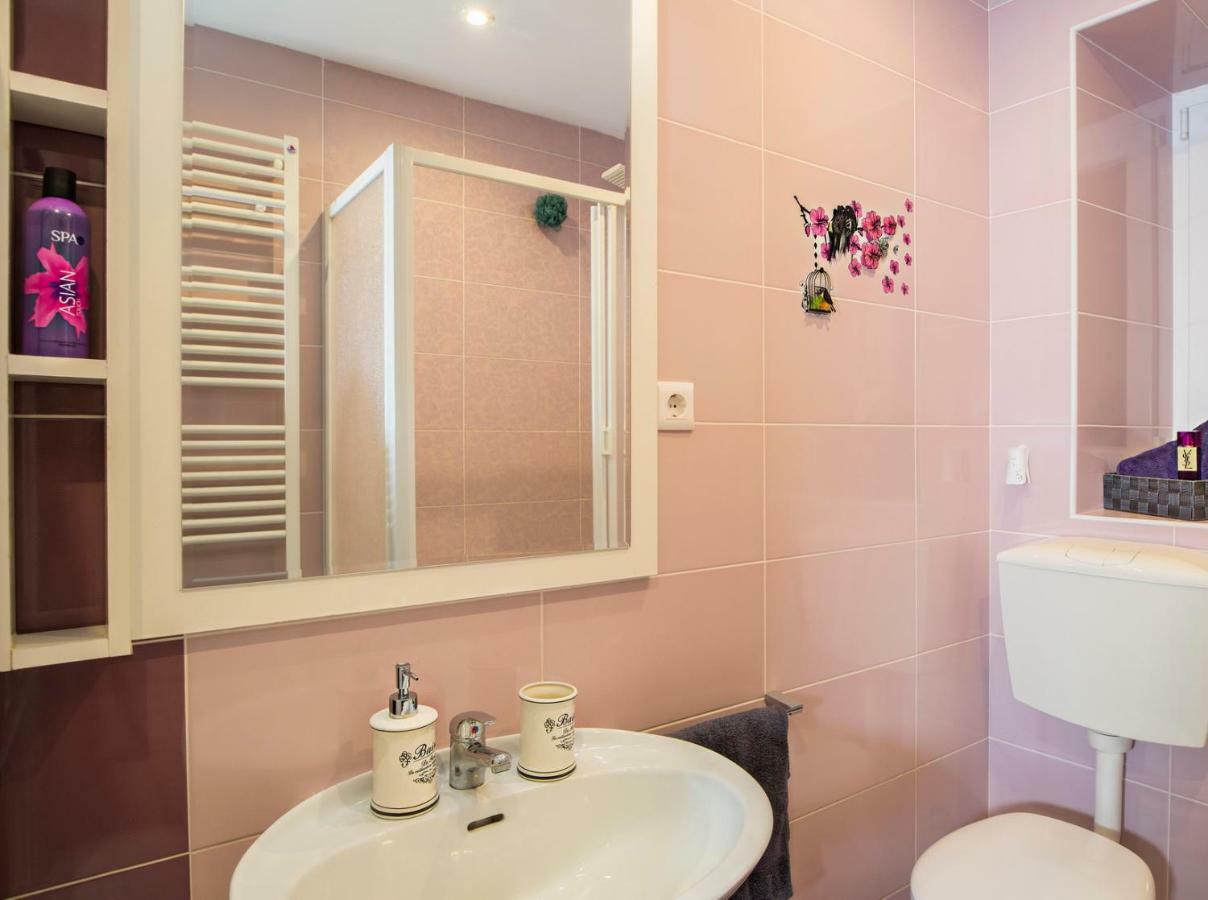 Carli Apartman Rabac Kültér fotó