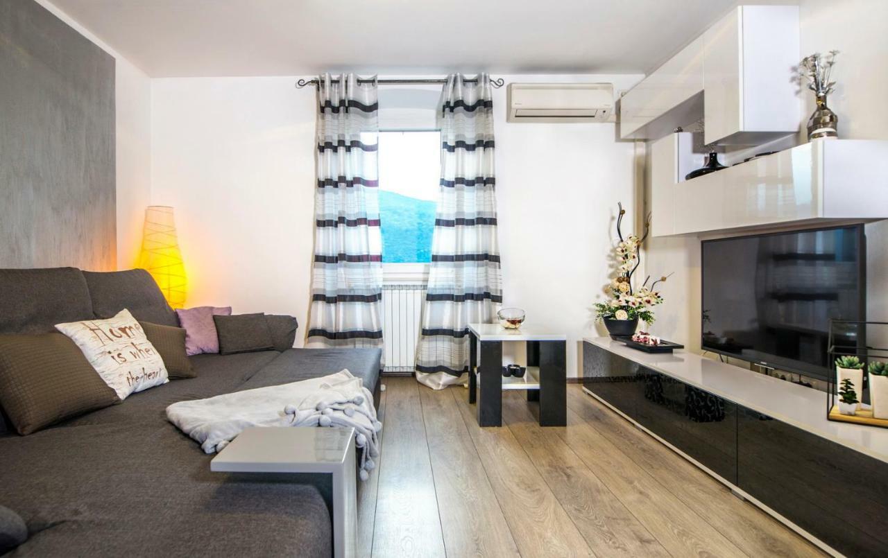 Carli Apartman Rabac Kültér fotó