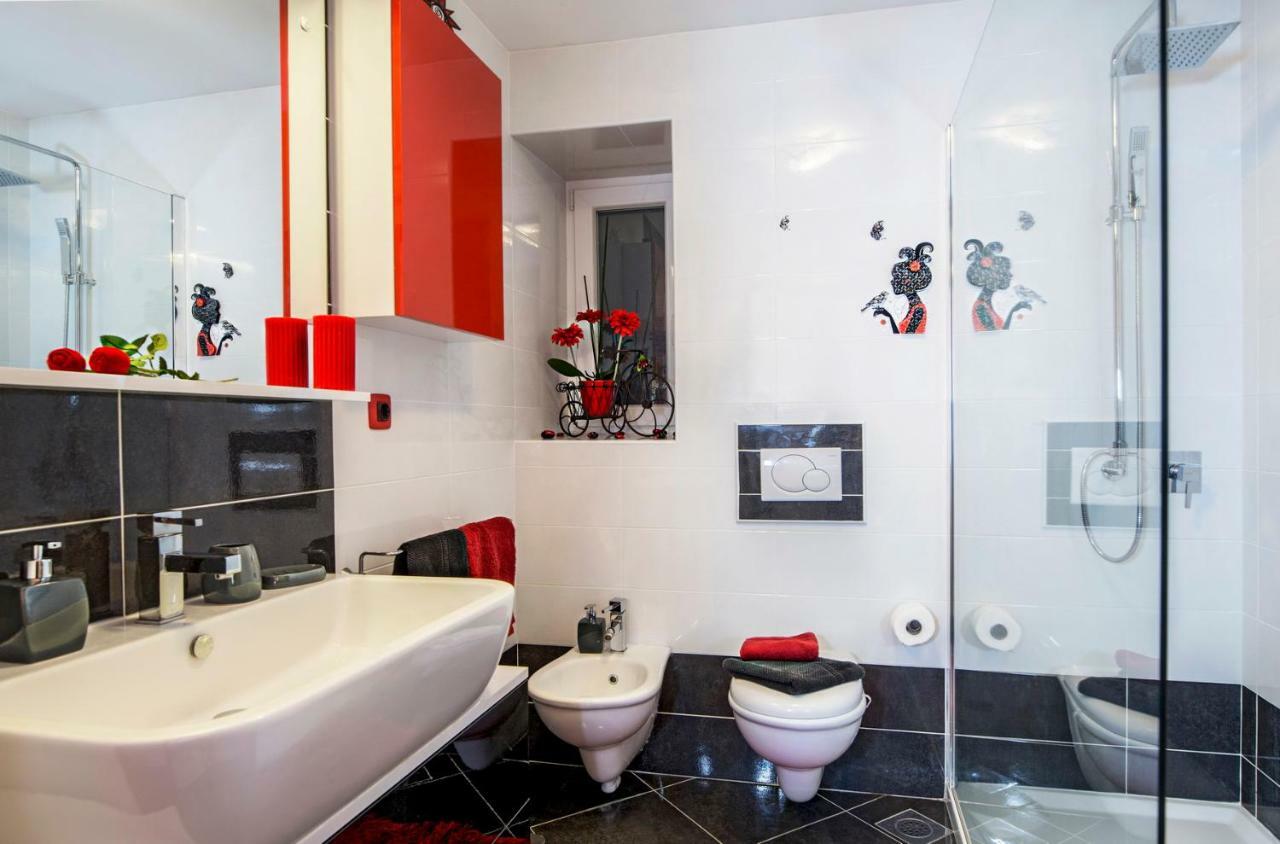 Carli Apartman Rabac Kültér fotó