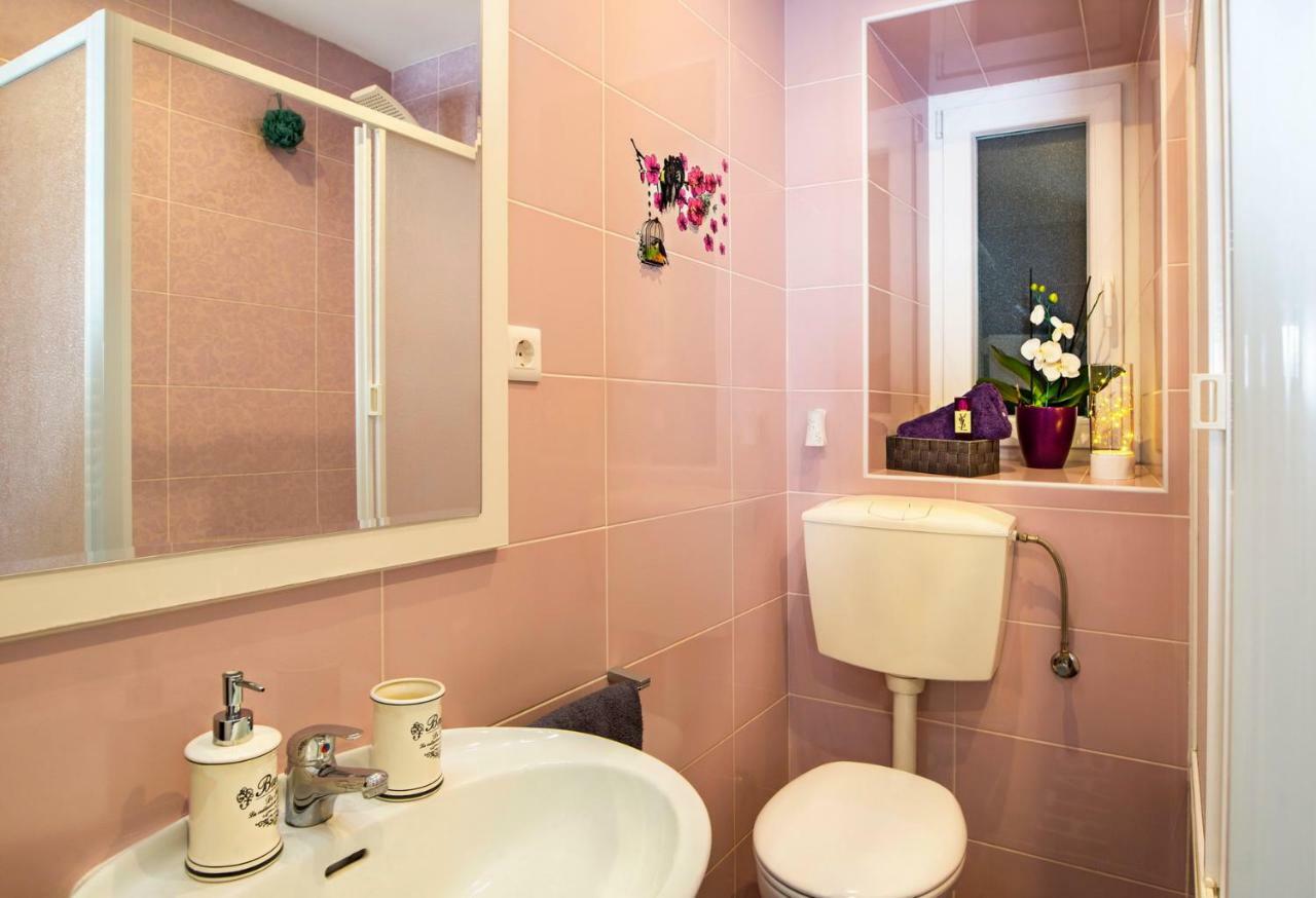 Carli Apartman Rabac Kültér fotó